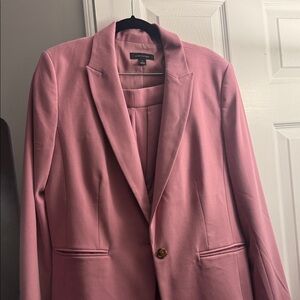 Ann Taylor Rose Blazer and Trousers Set